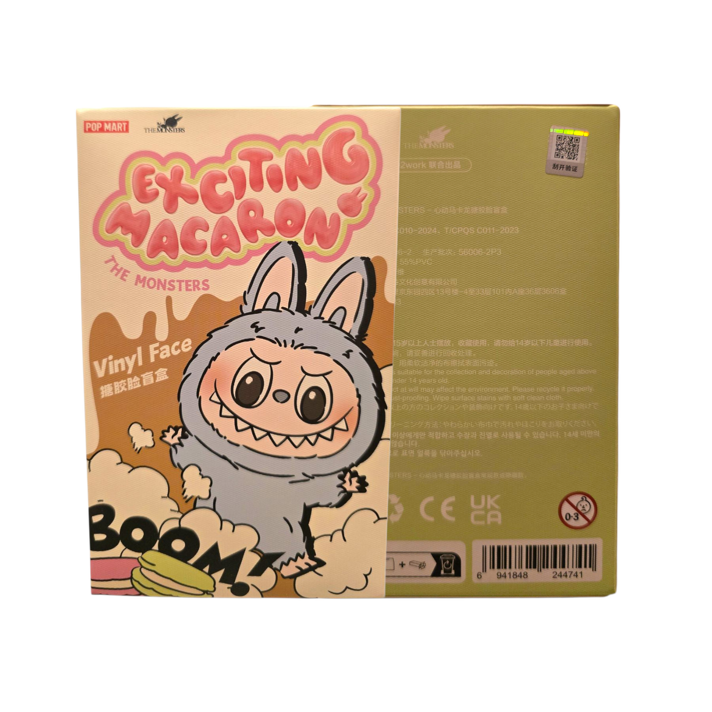 Authentic Labubu Have A Seat Doll – Pop Mart The Monsters Collectible-Blind Box