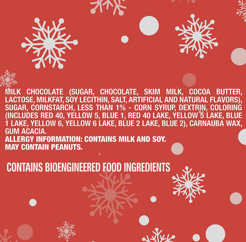 M&M's Chocolate Candies Christmas Edition Pantry-Size, 62 Ounces