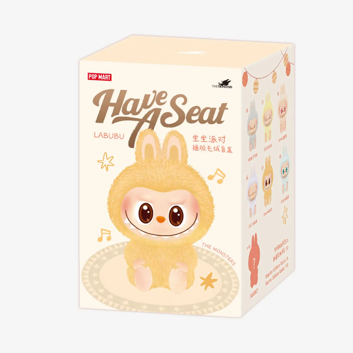 Authentic Labubu Have A Seat Doll – Pop Mart The Monsters Collectible-Blind Box