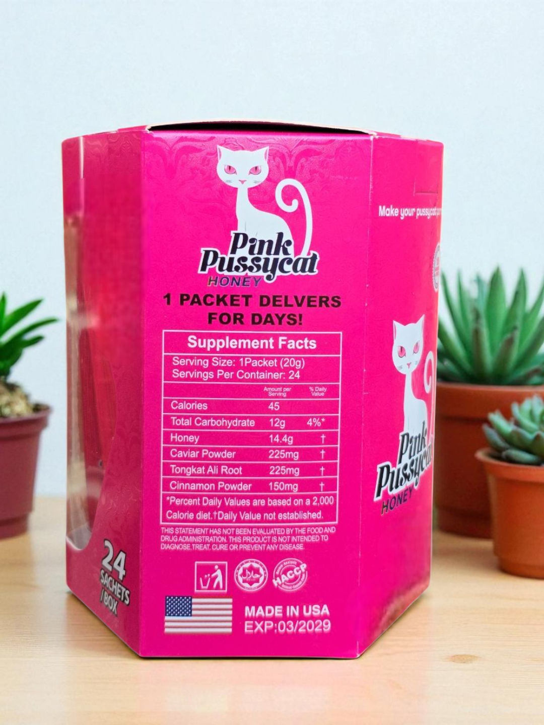 Pink Kitty Honey – 24 Sachets for Women