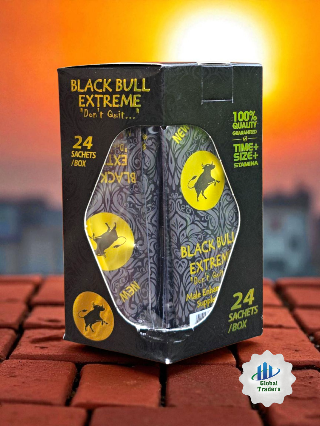 Black Bull Extreme Honey – Extra Strength Stamina & Energy Booster (24 packs)