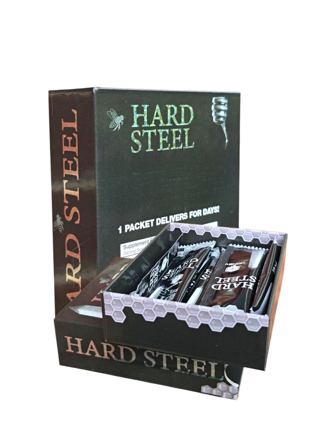 Hard Steel Honey – Extra Strength Performance Formula, 12-Pack