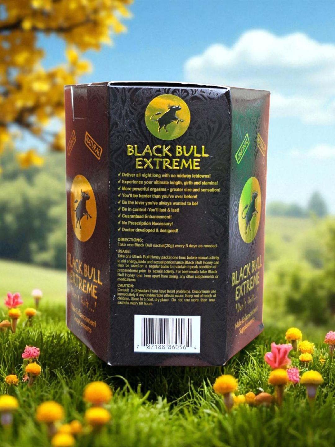 Black Bull Extreme Honey – Extra Strength Stamina & Energy Booster (24 packs)