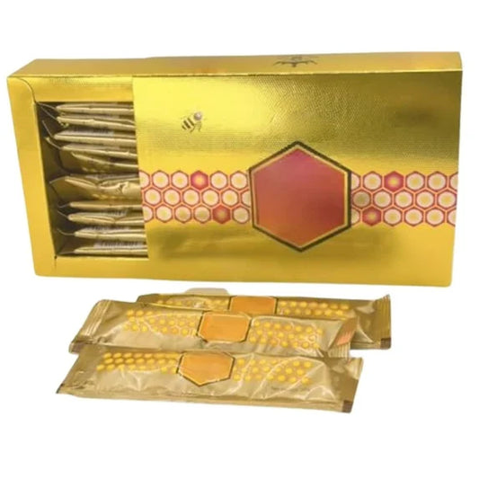 VIP Halal Honey, Pack of 12 Royal Sachets, 20G Each