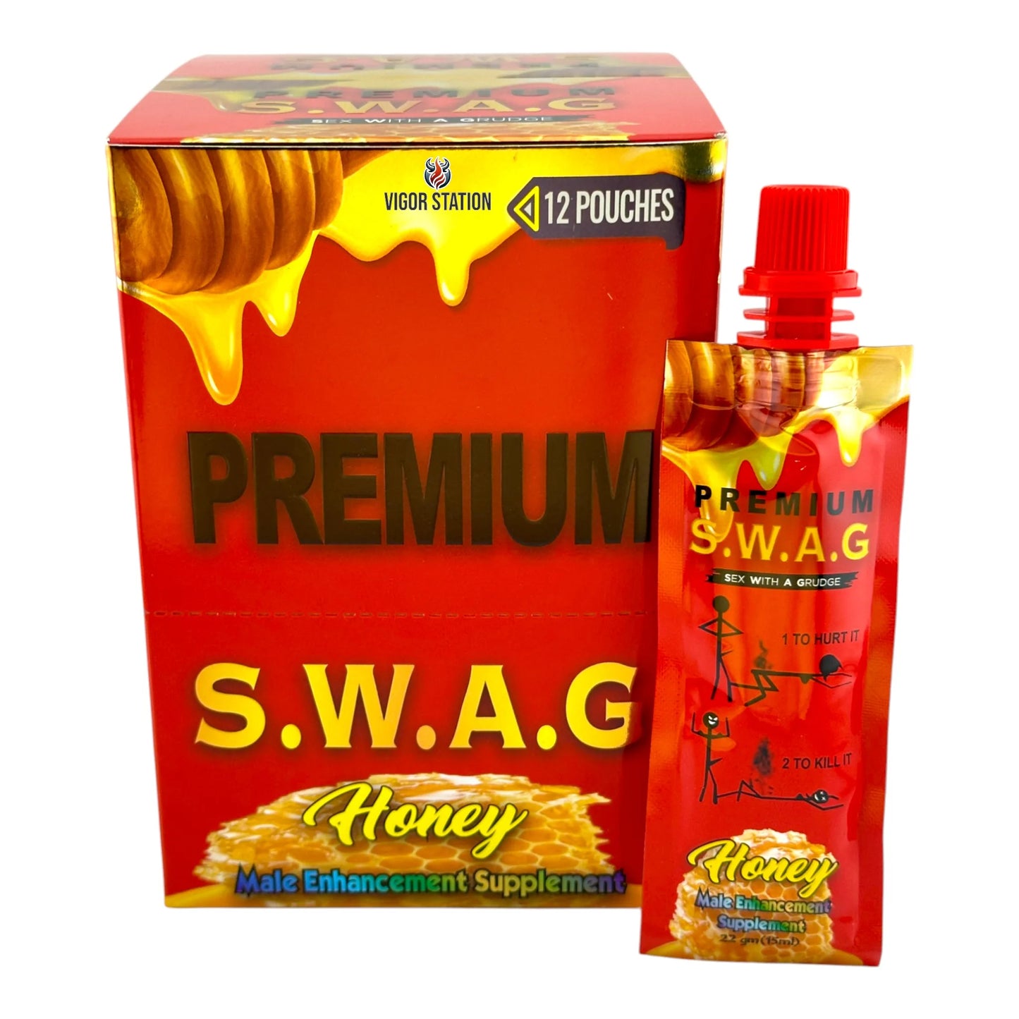 Premium Swag Honey – 12 Pouches