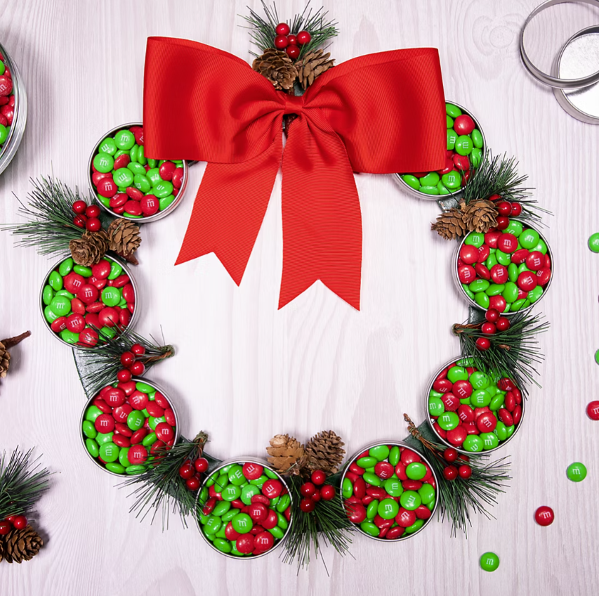 M&M's Chocolate Candies Christmas Edition Pantry-Size, 62 Ounces