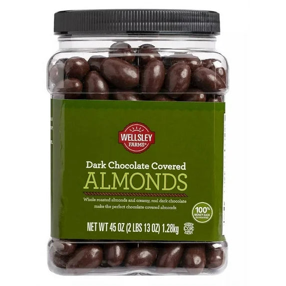 Dark Chocolate Covered Almonds – Healthy Candy Snack