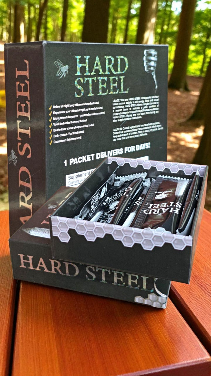 Hard Steel Honey – Extra Strength Performance Formula, 12-Pack