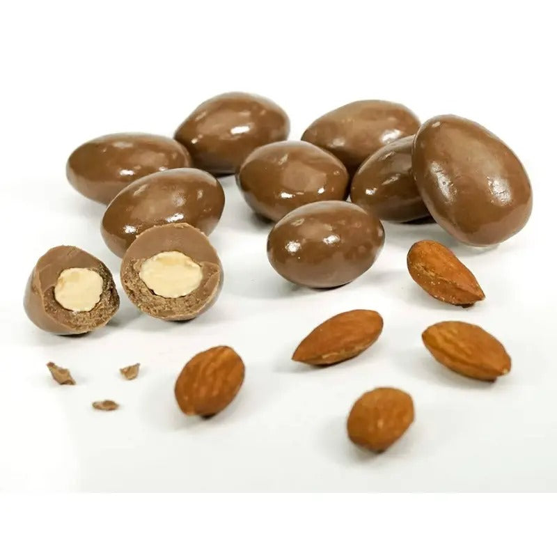 Dark Chocolate Covered Almonds – Healthy Candy Snack