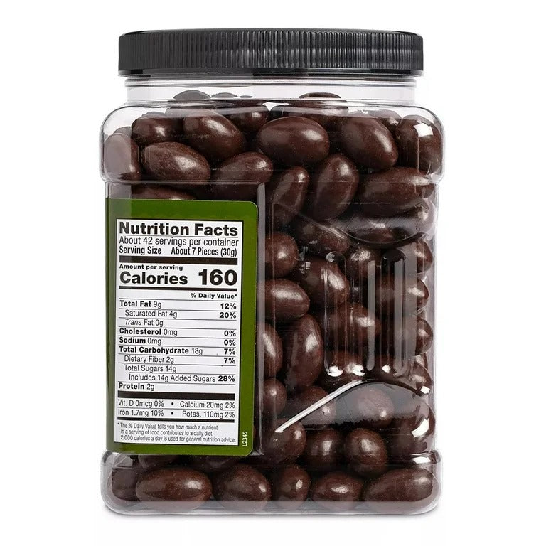 Dark Chocolate Covered Almonds – Healthy Candy Snack